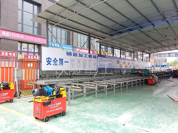 鋼筋鋸切套絲生產線